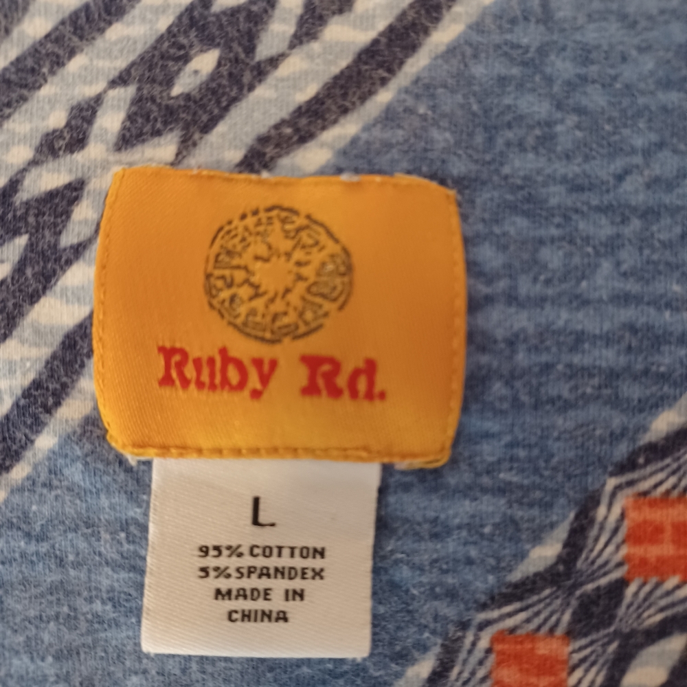 Ruby  Rd. Women's  Blouse - Picture 3 of 3